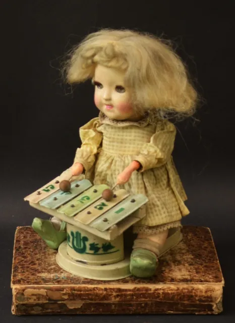 Seltenes, batteriebetriebenes Vintage-Spielzeug-Xylophon für Mädchen,...