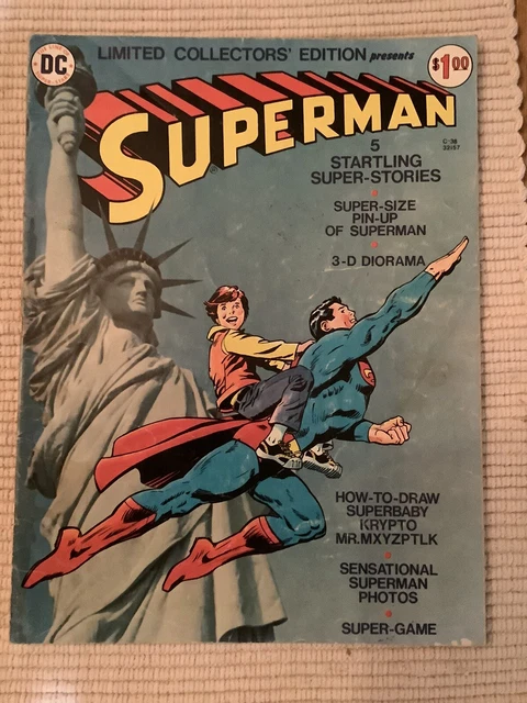 Limited Collectors' Edition #C-38 (1975) Superman Golden & Silver Age reprints