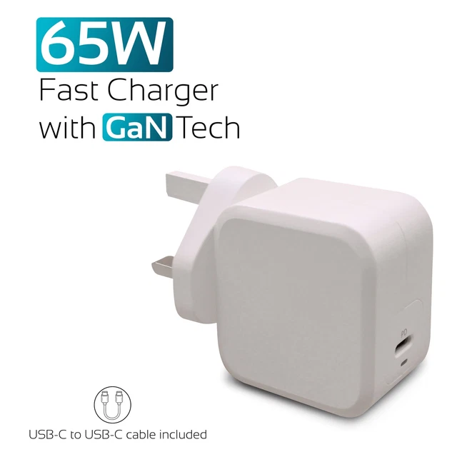 NEW XPS 13 with Snapdragon® X Elite, X1E80100 Processor USBC AJP Charger 65W £19.99 PicClick UK