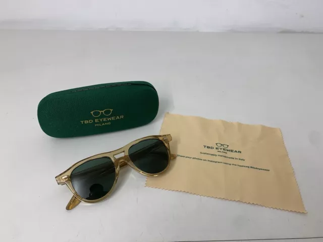 TBD Eyewear Piquet Eco Champagne, Aviator Sonnenbrille, Unisex in Beige NEU!