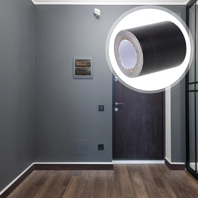 Base in PVC nero rimozione e incolla TV flessibile