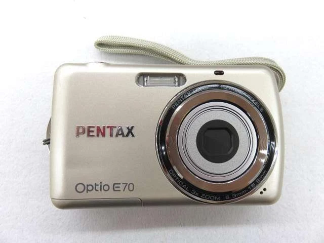 【Q2057】 PENTAX Optio E70 ペンタックス オプティオ Amazon | PENTAX デジタルカメラ OPTIO (オプティオ) E70