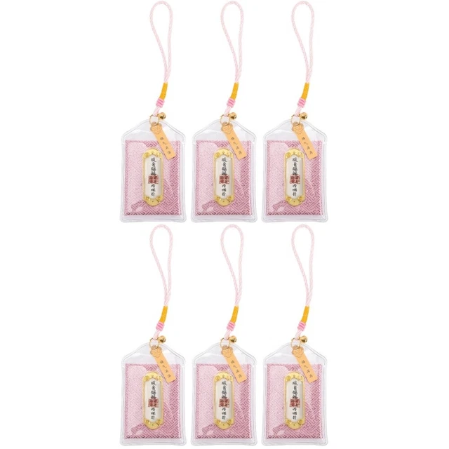 6 Pcs Chat Chanceux Charme Protecteur Sachet Royal Décor De Fenêtre Sac Amulette
