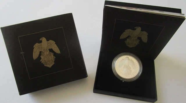 United Kingdom 2 Pounds 2019 Queen's Beasts Falcon of Plantagenets 1 Oz Ag Proof