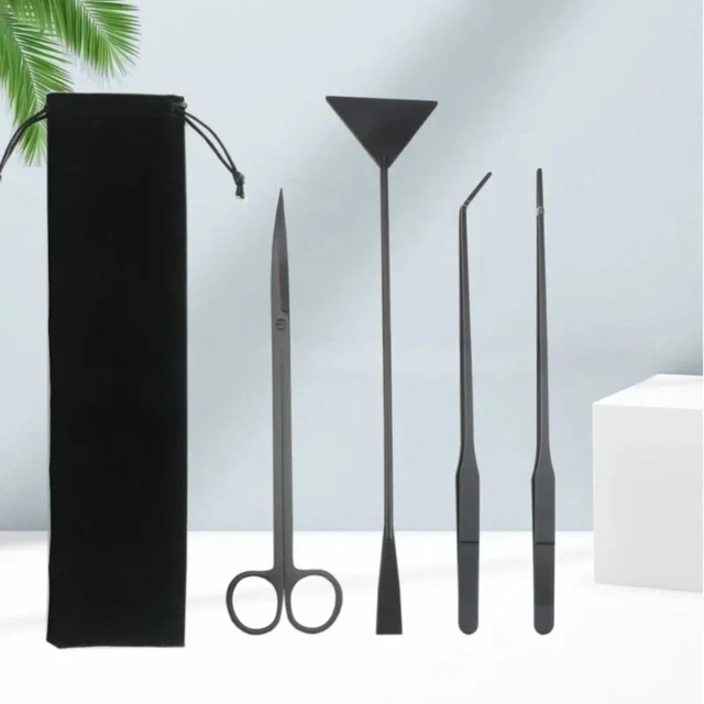 3/4/5Pcs Durable Aquascape Tools Kit  Landscaping Equipment