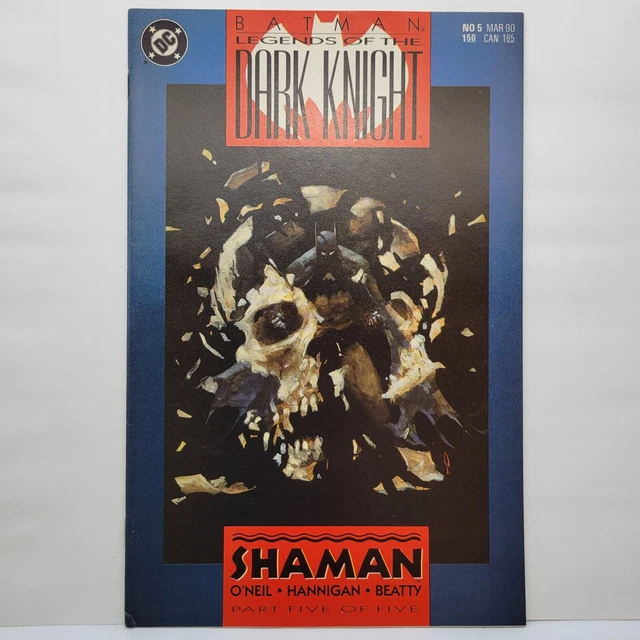 Batman Legends Of The Dark Knight #5 1990  Denny O’Neil Shaman
