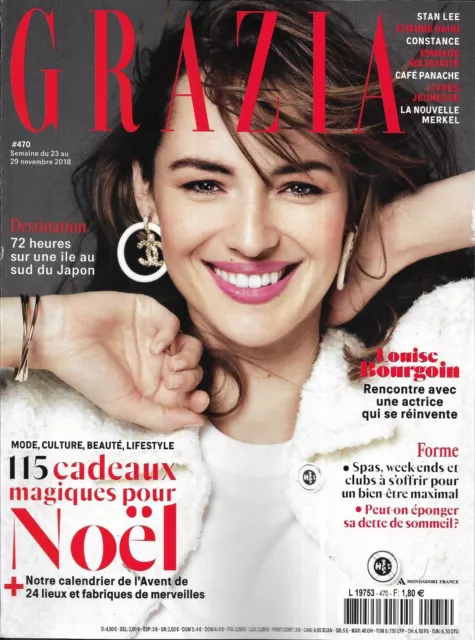 GRAZIA n°470 24/11/2018  Louise Bourgoin_Spécial Noël_Etienne Daho_île au Japon