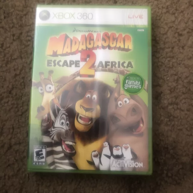 Madagascar 2 [REPRO-PACTH] - Xbox 360 - Sebo dos Games - 10 anos!