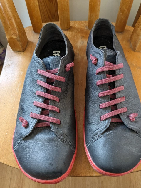 Scarpe Camper Peu Cami taglia 11 con lacci rossi