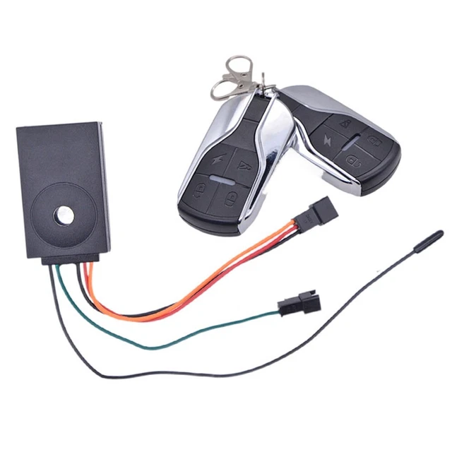 Système d'entrée sans clé automatique avec fonction de déverrouillage à distance du coffre, universel pour voiture 12V