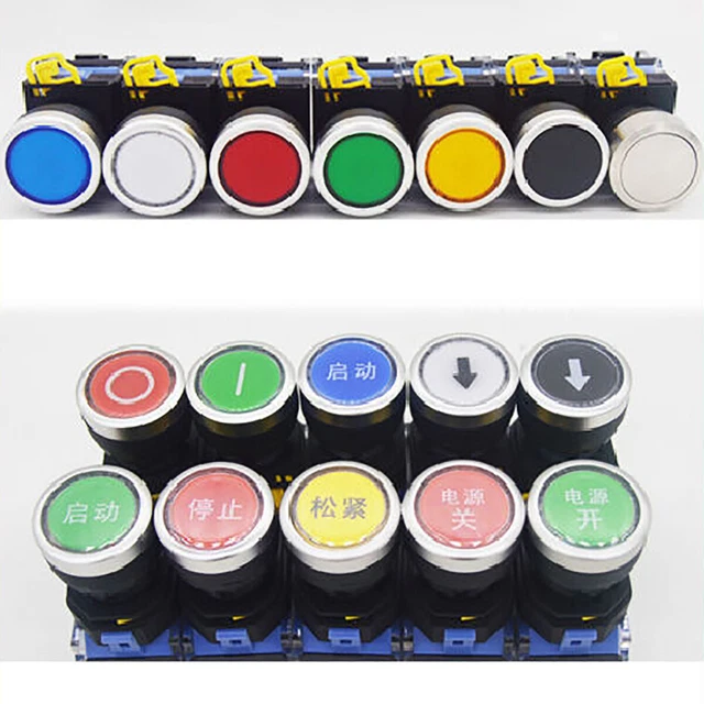 Sélecteur Rotatif 22mm 2/3 Positions XB2 – NO NC 10A Momentané/Latching