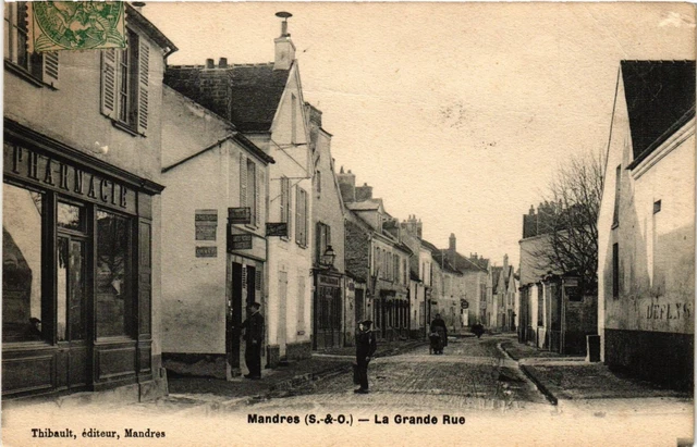 CPA Mandres - La Grande Rue (275477)