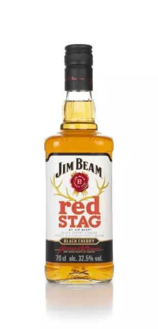 Jim Beam Red Stag - Black Cherry (32.5%) 70cl 32.5%