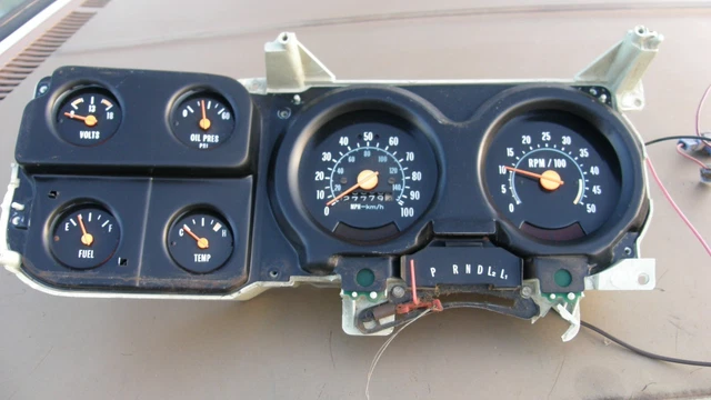 GMC Chevrolet Truck C K Blazer Speedometer, Gauge Cluster, Tachometer, Silverado