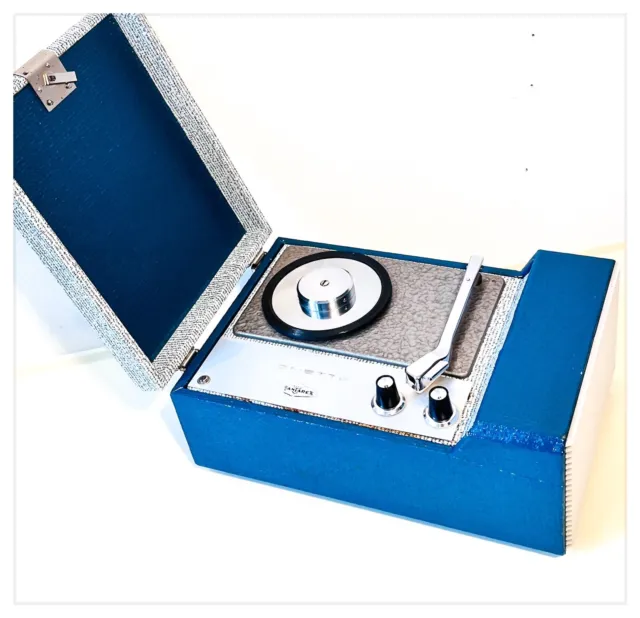 Mini Fonovaligia Vintage HANTAREX Mod Minette 45 giri Made in Italy Anni ‘60