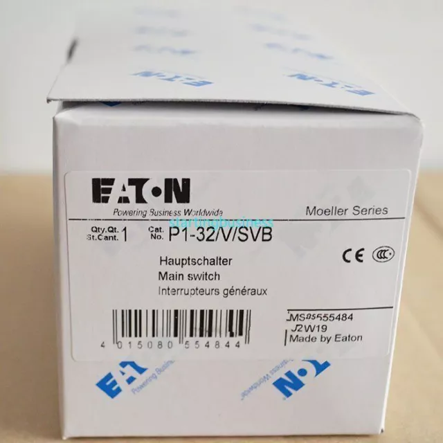 1PC For EATON MOLELLER P1-32/V/SVB isolation switch