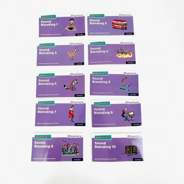 READ WRITE INC. Phonics Sound Blending Books 110 Storybooks Primary