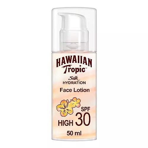 Hawaiian Tropic Silk Hydration Sun Lotion Air Soft Face Sonnencreme LSF 30, 50