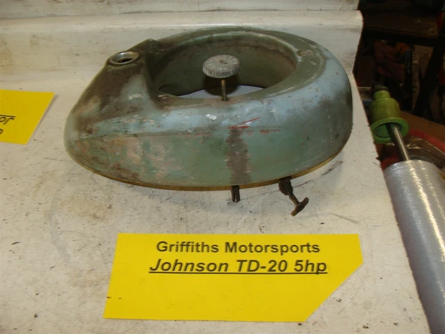 46-49 JOHNSON outboard 5hp Sea Horse TD20 gas fuel tank petcock adj adjust knob