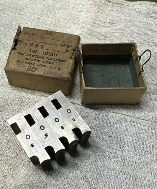 1/2-13 Thread Chasers for H&G 1" Threading Die Head Eastern Machine Screw