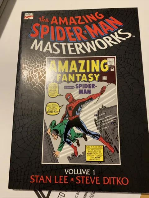 Marvel Comics- The Amazing Spider-Man Masterworks Vol.1 , 1st print 1992