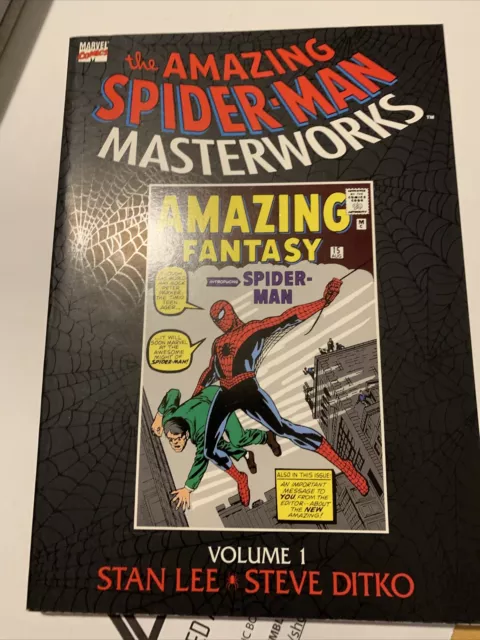 Marvel Comics- The Amazing Spider-Man Masterworks Vol.1 , 1st print 1992