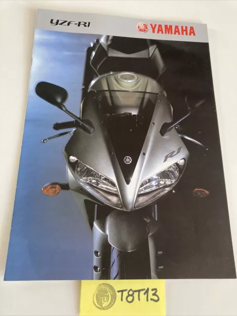 Yamaha YZF-R1 1000 R1 Booklet - Sale Catalogue Leaflet