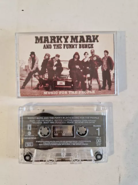 Marky Mark & The Funky Bunch Music For The People Cassette Tape 1991. Rare.