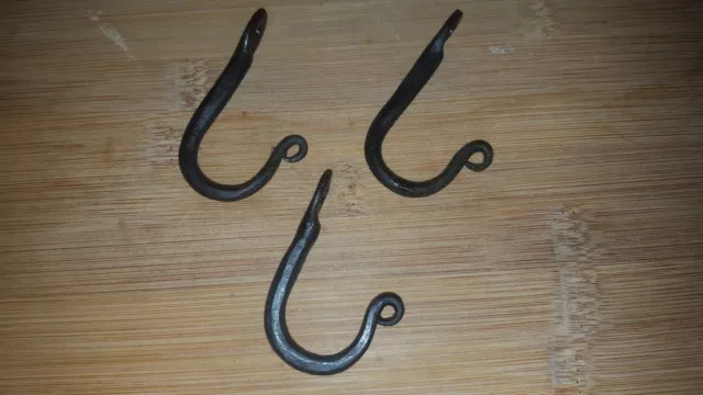 Hand Forged Coat Hat Hook (12)