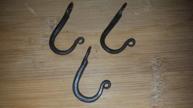 Hand Forged Coat Hat Hook (6)