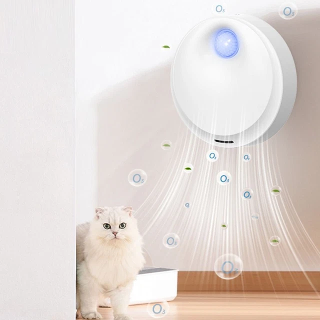Limpiador de aire inteligente limpiador de aire inteligente recargable para inodoro inodoro gato recargable de 4000 mAh