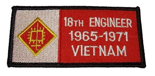 Us Army 18Th Engineer Brigade 1965-1971 Vietnam Patch Veteran Essayons