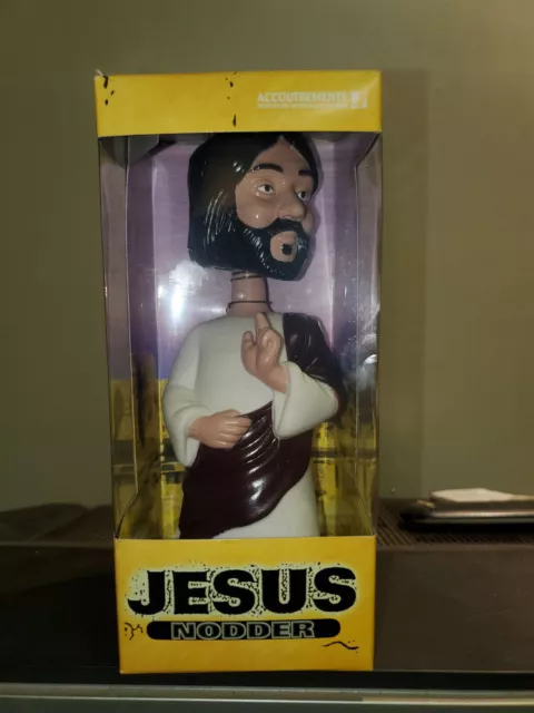 Accoutrements Jesus Nodder 7" Plastic Bobblehead New in Box 2002