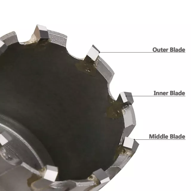 1/2" to 10" Carbide Tip TCT Hole Saw Cutter Drill Bit For Steel Metal Alloy 3