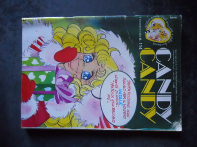 G641 CANDY CANDY  n°114 1982 Gli accademia Fumetto edizione Fabbri 