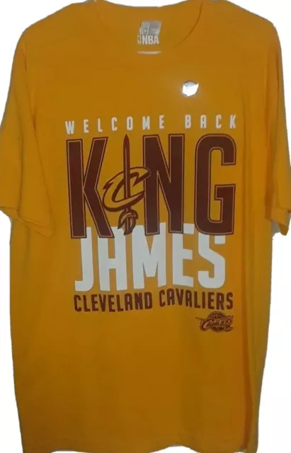 NWOT! NBA Cleveland Cavaliers Lebron James Graphic Shirt! Adult Large.