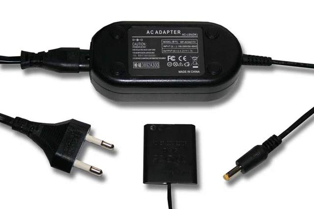 Alimentatore per Sony Cybershot DSC-HX50, DSC-HX50V, DSC-HX400, DSC-HX400V