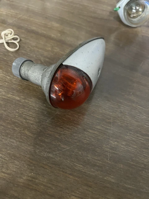 Grimes 13 Volt Navigation Light Assembly A1285-R12 Nav Light Red Lens