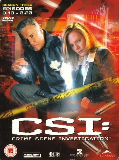 Csi: Crime Scene Investigation Saison 3 Épisodes 13-23 (2004) 3-Disc DVD Coffret