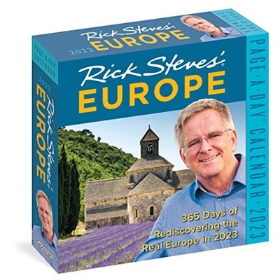 RICK STEVES EUROPE Page-A-Day Calendar 2023 by Workman Calendars New