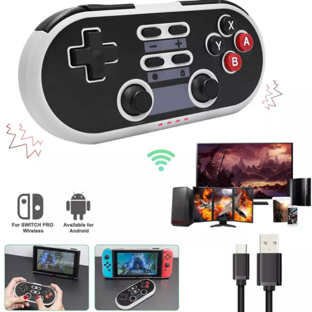 Wireless Controller Classic Gamepad for Nintendo Switch NES PS3 PC Android UK