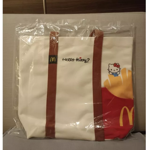 VALENTINE GIFT TOTE Bag Mcdonalds Hello Kitty Canvas Cute Limited