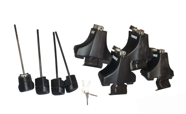 4 pieds barres de toit Thule - kit 754 des années 2000