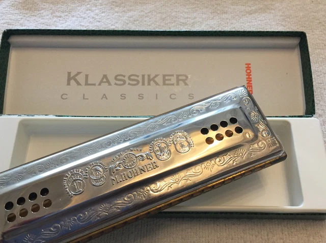 Harmonica The Eco Harp H. Hohner Klassiker Classies 56/96 Cg Eco Harp 96 Stimmen