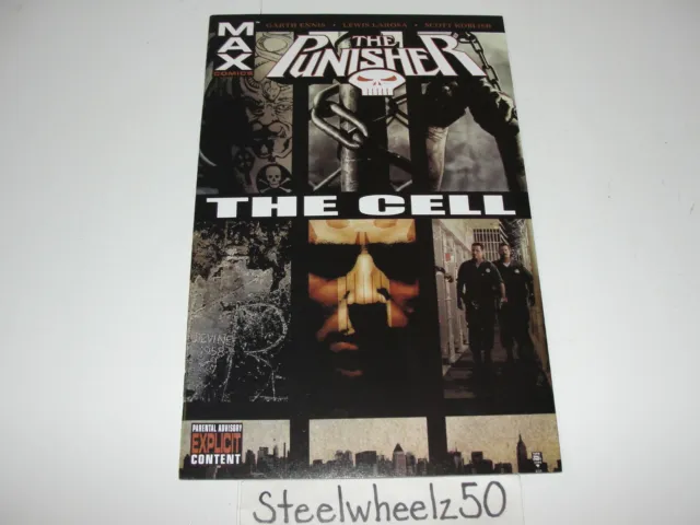 Punisher The Cell #1 Marvel Comics 2005 Max One Shot Garth Ennis Lewis Larosa
