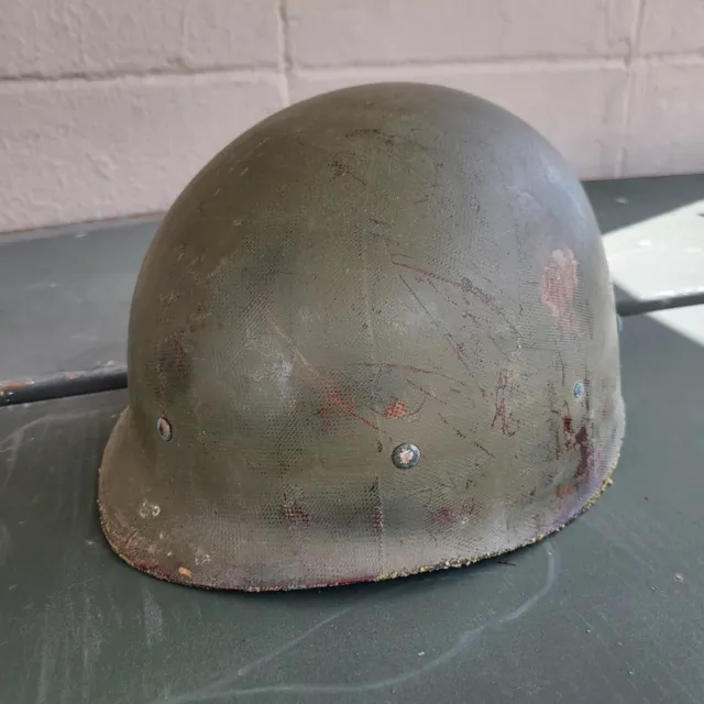 Vietnam War Era Steel Pot M1 Soldier Helmet Liner Lining Military USGI *NO Bands