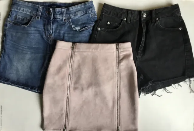 Small Bundle Ladies Clothes - Size 6 - Skirt - Shorts - Next -Missguided-Topshop
