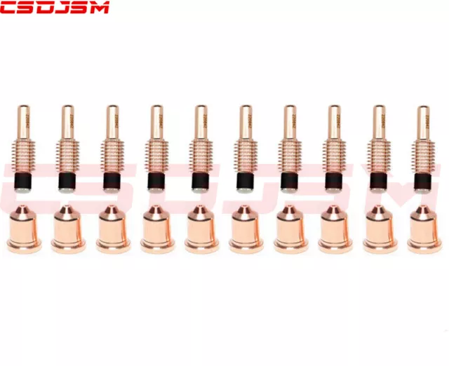 20pk 220842 220941 Plasma Electrode Nozzle For Hypertherm Powermax45/65/85/105