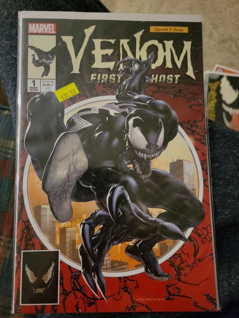VENOM: FIRST HOST #1 CLAYTON CRAIN VARIANT ~ Scorpion Exclusive ~ Marvel VF/NM
