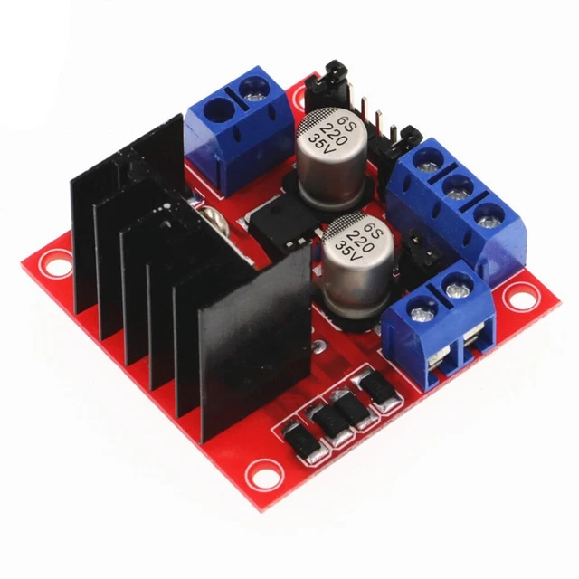 Kit 10 Moduli Driver L298N – Doppio Ponte H Per Motori DC E Passo-Passo